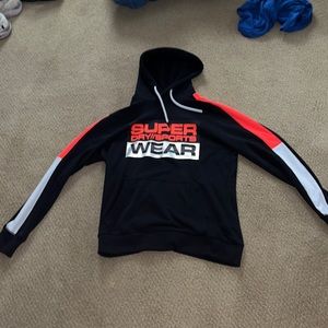 Super dry hoodie FITS LIKE A MEDIUM